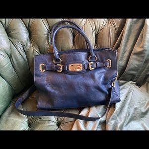 Navy Michael Kors bag